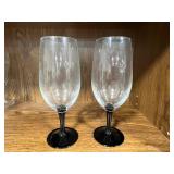 Assorted Vintage Glassware and Goblets Collection