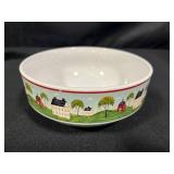 Assorted Vintage and Decorative Bowls, Creamer, and Porcelain Pitcher Set