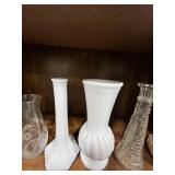 Collection of Vintage Decorative Vases Assorted Styles