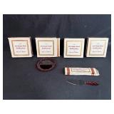 Avon 1876 Cape Cod Collection Dessert Plates and Server Set w Original Boxes