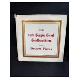 Avon 1876 Cape Cod Collection Dessert Plates and Server Set w Original Boxes