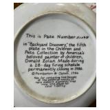 Set of 6 Donald Zolan Collector Plates Children and Pets Series