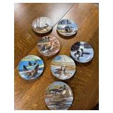 Set of 7 Limited Edition Canadian Waterfowl Collector Plates by Donald Pentz and Derk Hansen