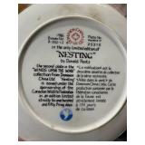 Set of 7 Limited Edition Canadian Waterfowl Collector Plates by Donald Pentz and Derk Hansen