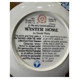 Set of 7 Limited Edition Canadian Waterfowl Collector Plates by Donald Pentz and Derk Hansen