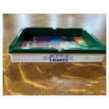 Vintage Cartoon Character Glassware and Camel Lights Ashtray Set