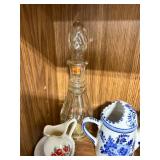 Collection of Vintage Fine China and Glassware Including Lefton and Vienna Woods