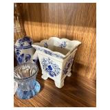 Collection of Vintage Fine China and Glassware Including Lefton and Vienna Woods