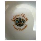 Collection of Vintage Fine China and Glassware Including Lefton and Vienna Woods