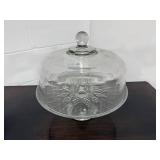 Glass Cake Stand with Dome Cover