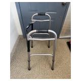 Medline Folding Lightweight Walker with 350 lb Weight Capacity