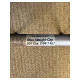 Medline Folding Lightweight Walker with 350 lb Weight Capacity