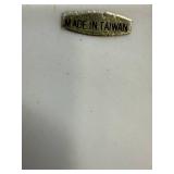 Miniature Dollhouse Vintage Miniature Porcelain Tea Set with Floral Design Made in Taiwan