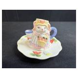 Mini Easter Bunny Ceramic Tea Set with Teapot and Cups