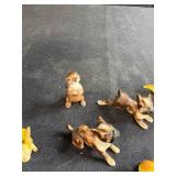 Collection of Mini Ceramic and Porcelain Animal Figurines