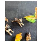 Collection of Mini Ceramic and Porcelain Animal Figurines