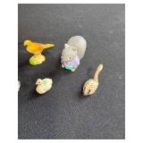 Collection of Mini Ceramic and Porcelain Animal Figurines