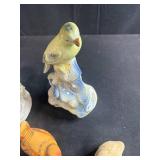 Lot of Vintage Porcelain and Ceramic Bird Figurines