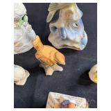 Lot of Vintage Porcelain and Ceramic Bird Figurines