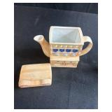 Vintage Ceramic Bunny Teapots and Figurines Collection