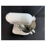 KitchenAid Artisan Stand Mixer 325 Watts White with Stainless Steel Bowl