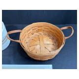 Home Decor Collection: Framed Art, Decorative Baskets, Faith with Lilies Figurine