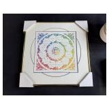 Home Decor Collection: Framed Art, Decorative Baskets, Faith with Lilies Figurine