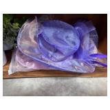 Collection of Faux Plants and Assorted Costume Hats