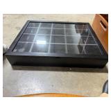 Home Decor Assortment with Wood Tray, Shadow Box, Stone Decor, and Goose Wall Hanger