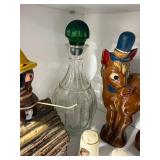 Vintage Ceramic Decor Lot with Miniature Cups and Decanters