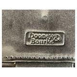 Set of 4 Designer Bags and Wallets: Dooney & Bourke, Fossil, Liz Claiborne, Red Shoulder Bag, and Pendleton Plaid Tote