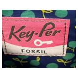 Set of 4 Designer Bags and Wallets: Dooney & Bourke, Fossil, Liz Claiborne, Red Shoulder Bag, and Pendleton Plaid Tote