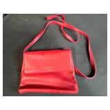 Set of 4 Designer Bags and Wallets: Dooney & Bourke, Fossil, Liz Claiborne, Red Shoulder Bag, and Pendleton Plaid Tote