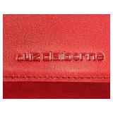 Set of 4 Designer Bags and Wallets: Dooney & Bourke, Fossil, Liz Claiborne, Red Shoulder Bag, and Pendleton Plaid Tote