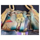 Collection of 5 Unique Handbags and Purses - Various Styles and Materials