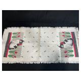 Collection of 4 Silver and Metal Tableware Items with Decorative City Sculpture