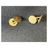 Collection of Vintage Silver Tone and Mixed Metal Earrings, Heart Brooch & Kramer of NY Brooch