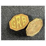 Collection of Vintage Silver Tone and Mixed Metal Earrings, Heart Brooch & Kramer of NY Brooch