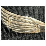 Collection of Vintage Silver Tone and Mixed Metal Earrings, Heart Brooch & Kramer of NY Brooch