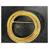 Collection of Vintage Silver Tone and Mixed Metal Earrings, Heart Brooch & Kramer of NY Brooch