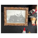 Vintage Schoolhouse Theme Set with Handmade Dolls, Framed Photo, and Accessories