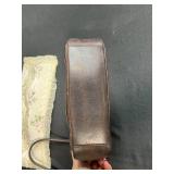 Designer Crossbody Bags with Vintage Wallet, Gloves, and Decorative Linens Set