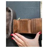 Designer Crossbody Bags with Vintage Wallet, Gloves, and Decorative Linens Set