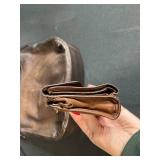 Designer Crossbody Bags with Vintage Wallet, Gloves, and Decorative Linens Set