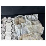 Assorted Vintage Lace and Crochet Doilies Collection