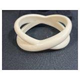 Collection of Vintage Bangle Bracelets in Mixed Materials