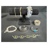 Collection of Vintage and Costume Bracelets Assorted Styles