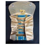 Vintage Vanity Collection: Aynsley China Flower Figurines, Manicure Set, Scarves