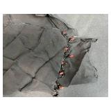 Vintage Vanity Collection: Aynsley China Flower Figurines, Manicure Set, Scarves