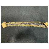 Assorted Bracelet and Bangle Jewelry Lot with Beaded, Floral, and Chain Designs